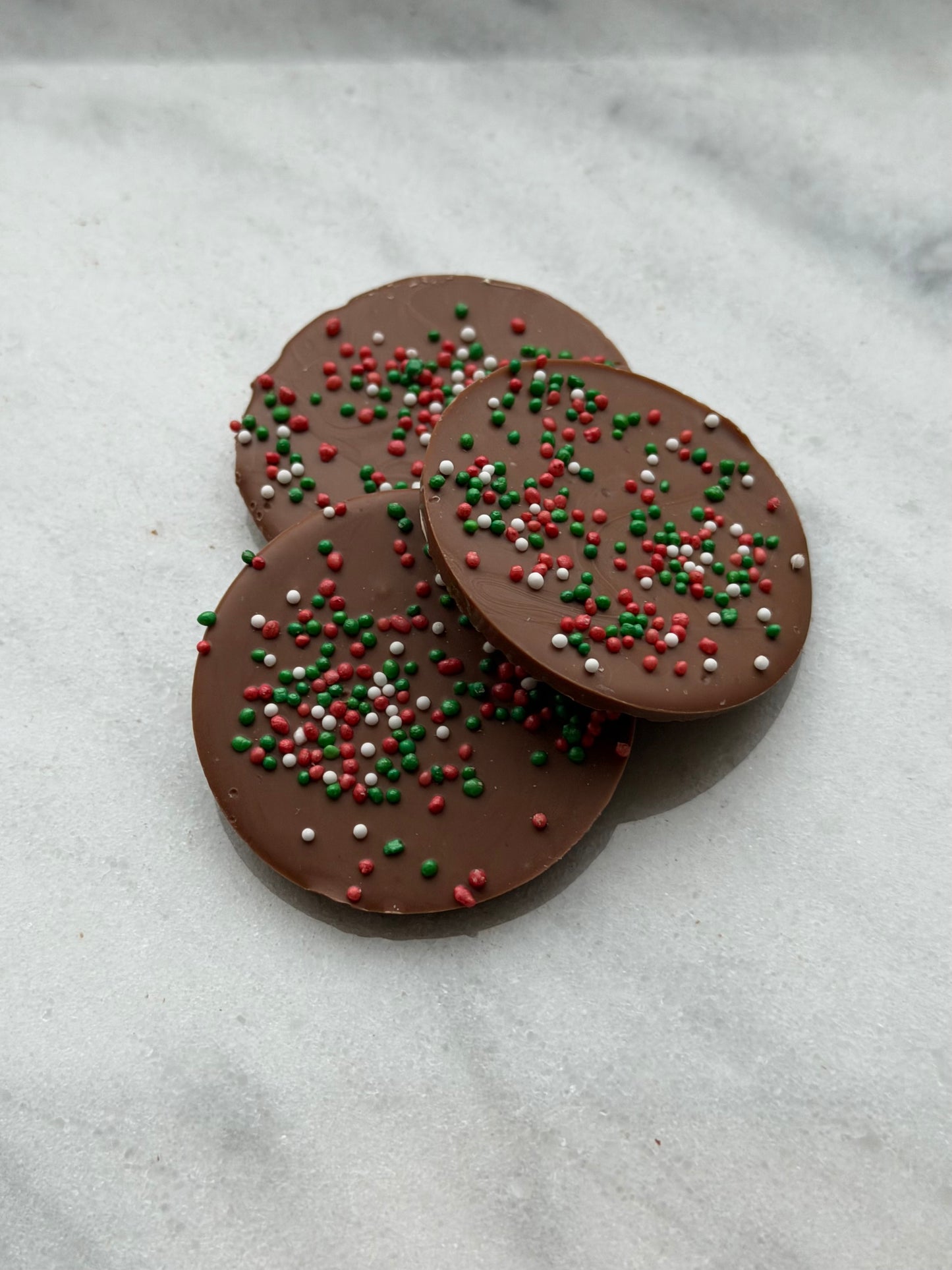 Melkesjokolade med julestrøssel