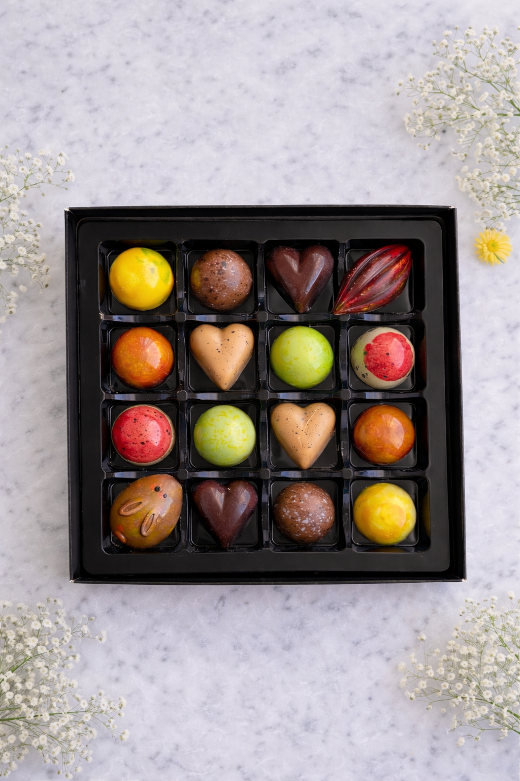 Påskekonfekt 16 biter