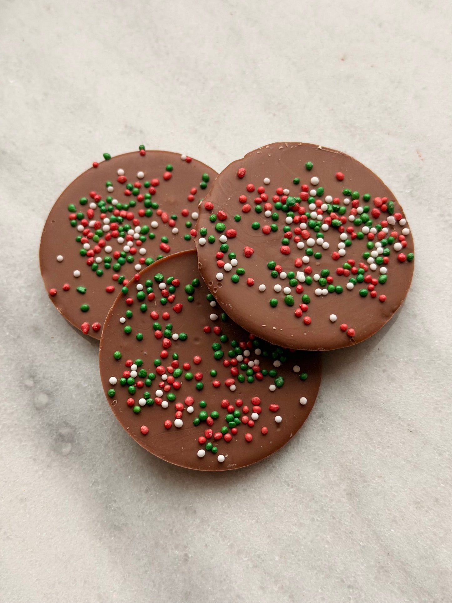 Melkesjokolade med julestrøssel