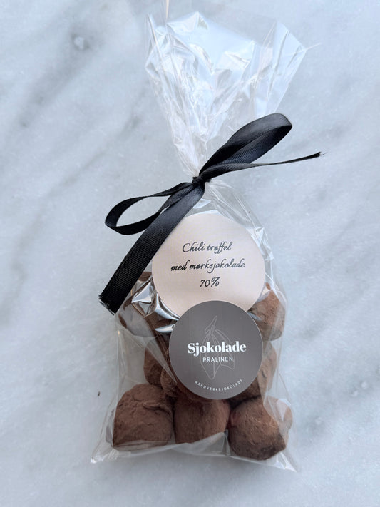 Trøffelkuler med chili