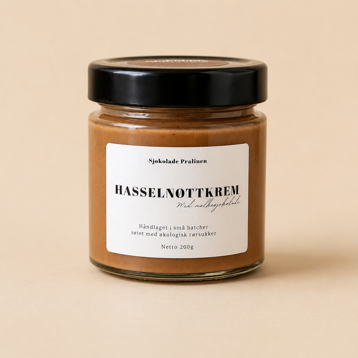 Hasselnøttkrem med kakao