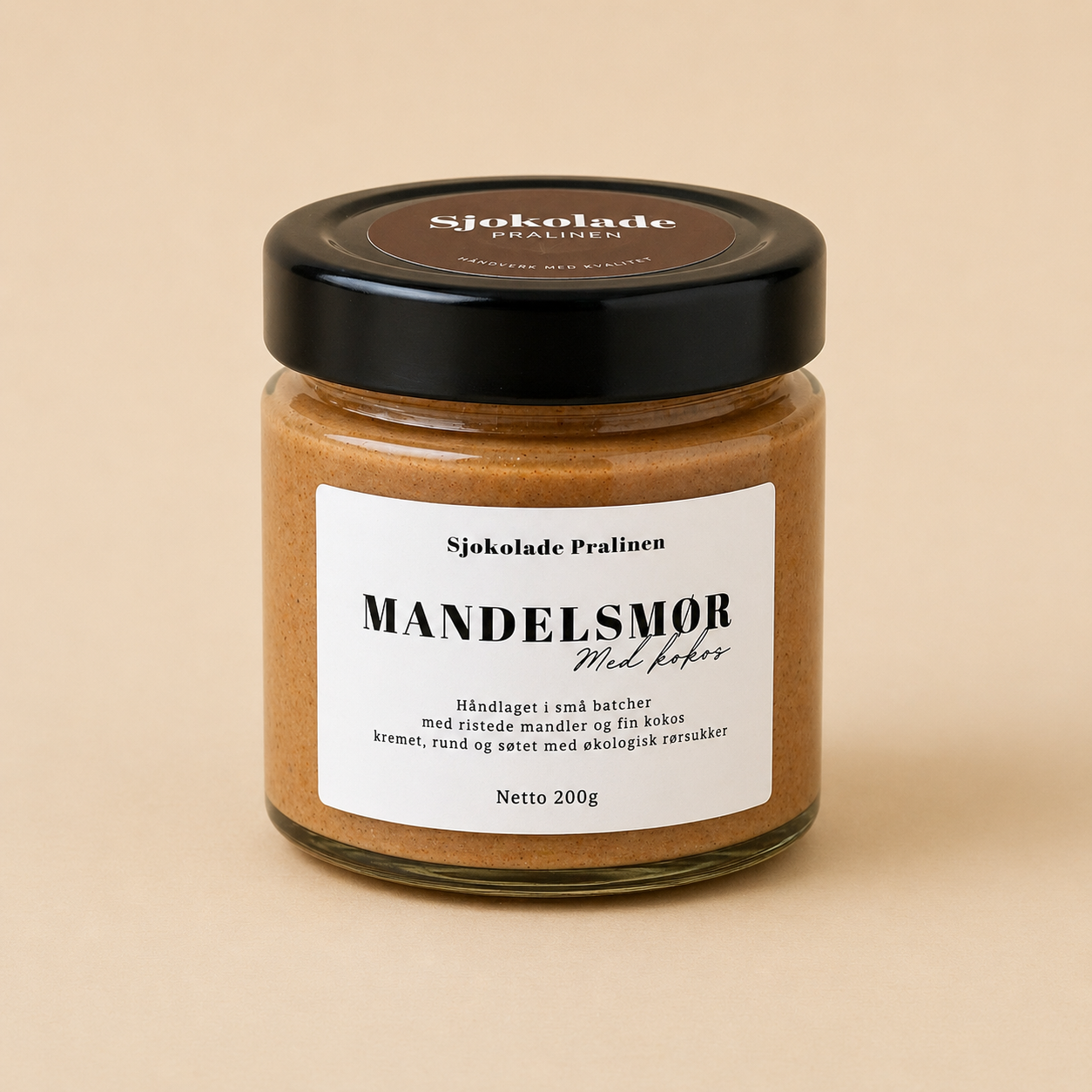 Mandelsmør med kokos