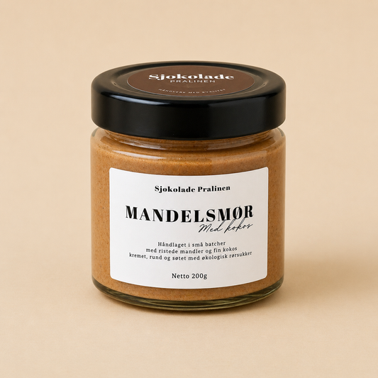 Mandelsmør med kokos
